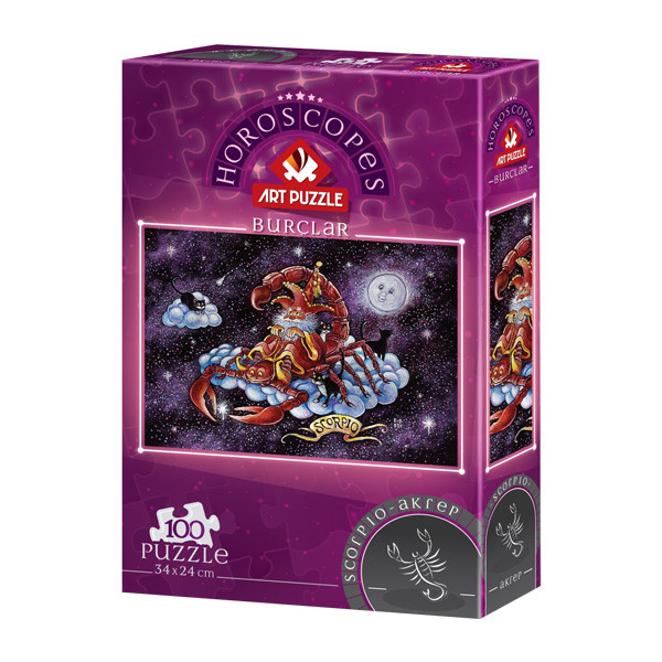 پازل 100 تکه آرت پازل مدل 5808 Scorpio