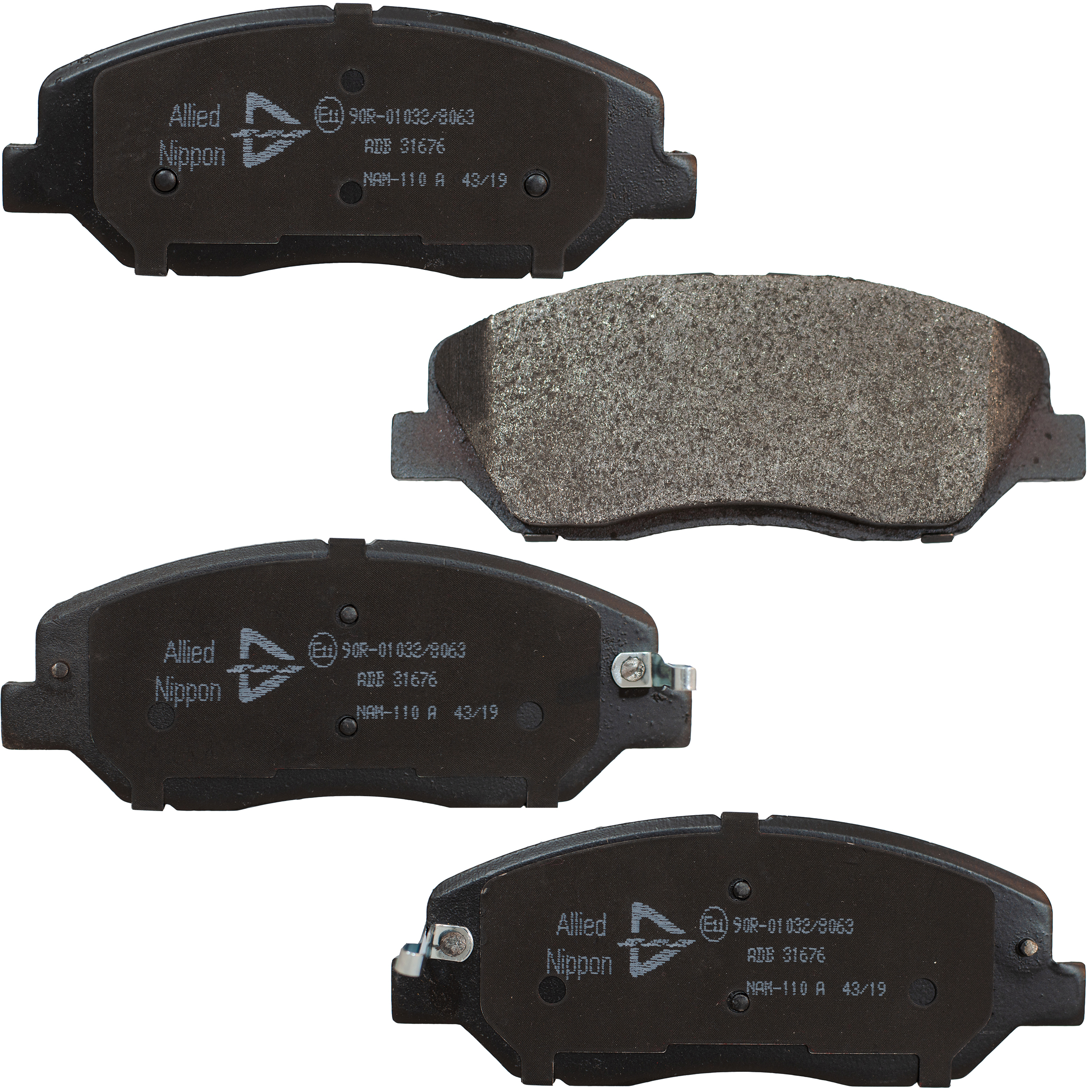 لنت ترمز جلو الاید نیپون مدل ADB31676 مناسب برای سانگ یانگ نیو کوراندو