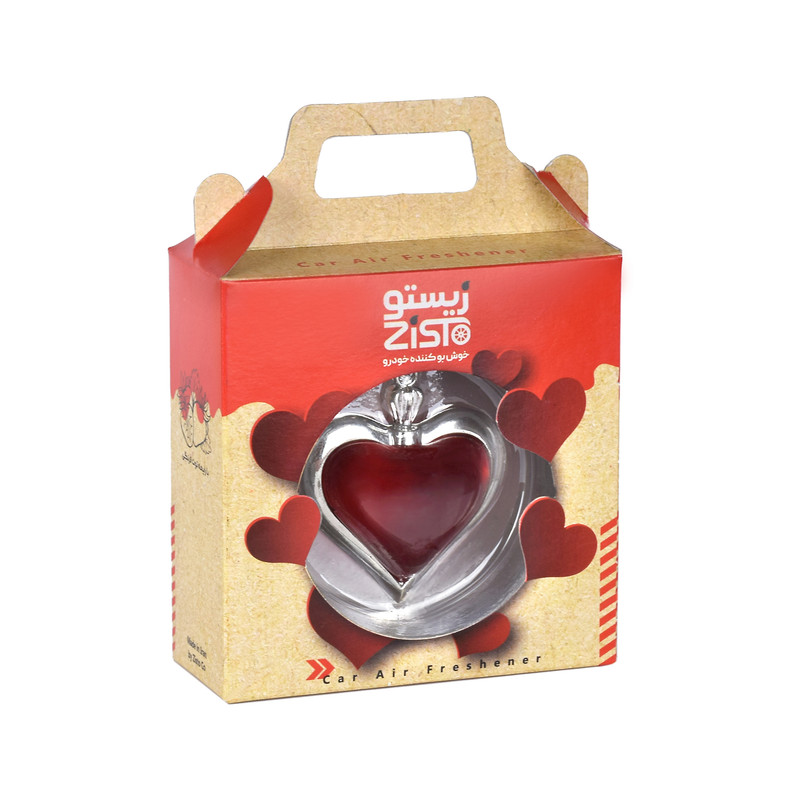 خوشبوکننده خودرو زیستو طرح قلب مدل ZHSt1