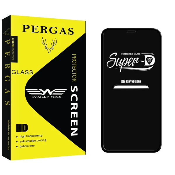 محافظ صفحه نمایش وایلی نایس مدل Pergas SuperD مناسب برای گوشی موبایل اپل iPhone 11 Pro Max / XS Max