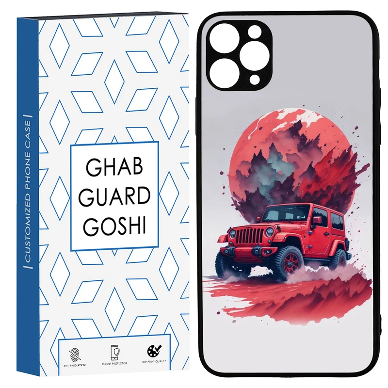 کاور قاب گارد گوشی طرح ماشین کد TPU-147 مناسب برای گوشی موبایل سامسونگ IPHONE 11promax