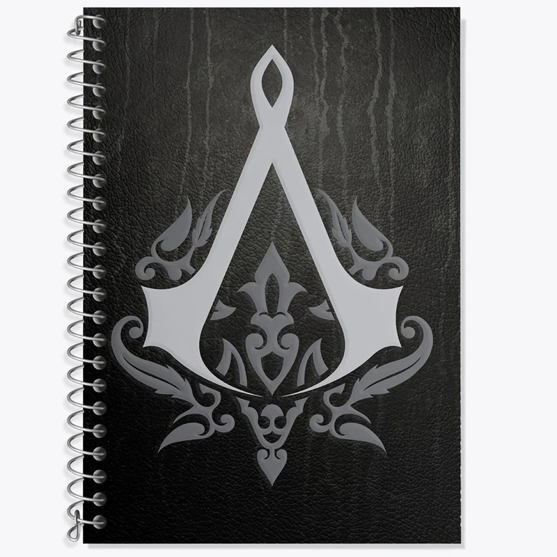 دفتر لغت 50 برگ خندالو مدل بازی اساسینز کرید Assassins Creed کد 27914