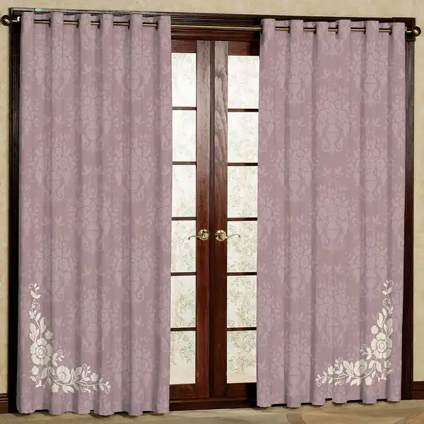 پرده مدل مخمل پانچی کد 6662 سایز 280x140 سانتی متر