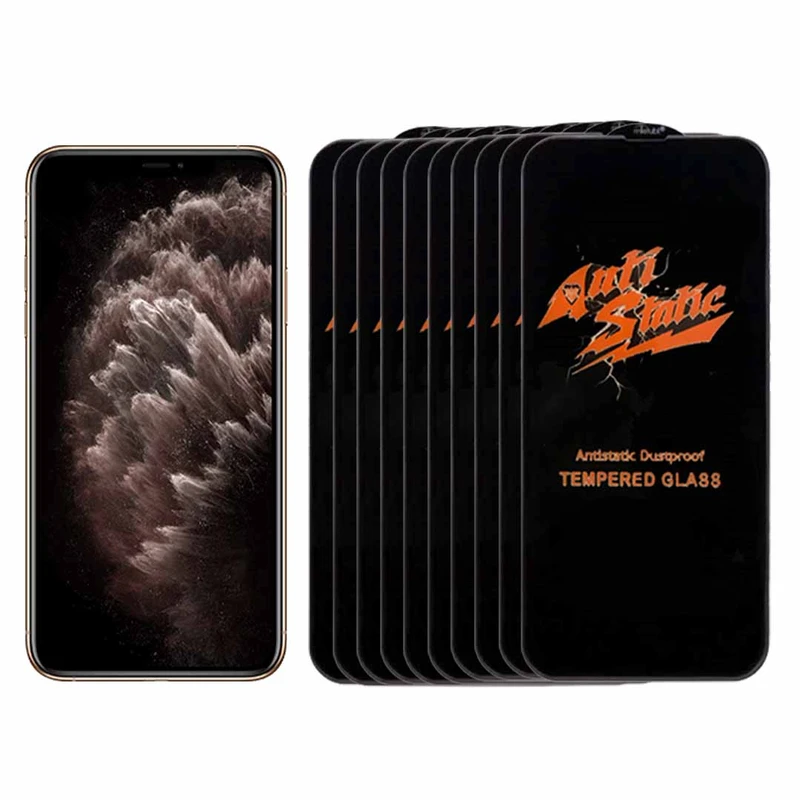 محافظ صفحه نمایش میتوبل مدل آنتی استاتیک مناسب برای گوشی موبایل اپل IPHONE 11 PRO MAX بسته 10 عددی