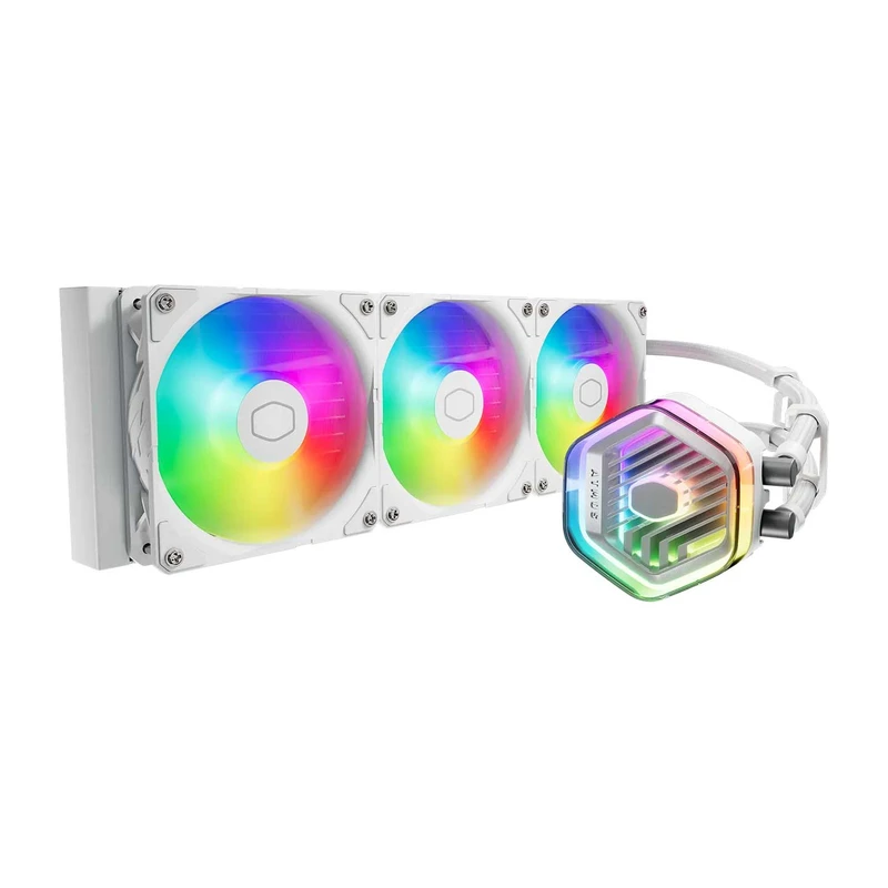 سیستم خنک کننده آبی کولر مستر مدل MasterLiquid 360 ATMOS White