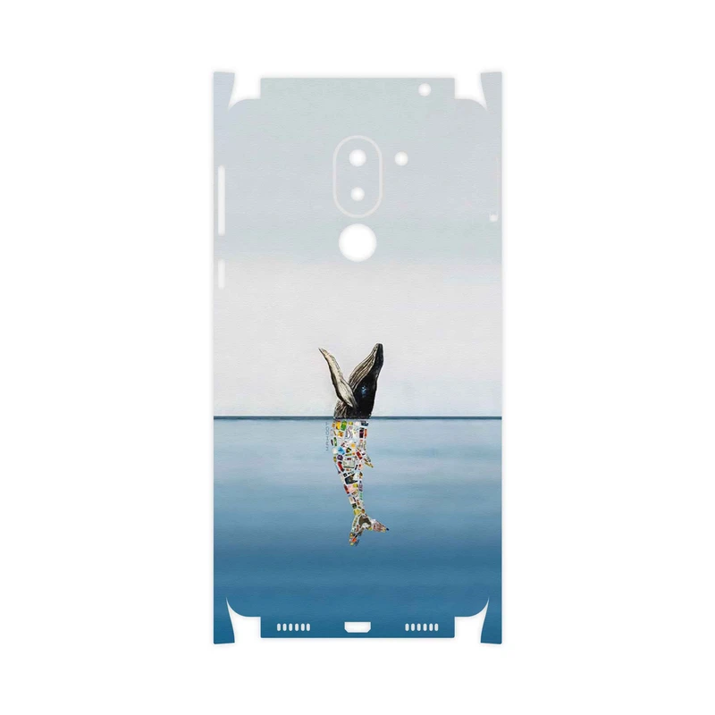 برچسب پوششی ماهوت مدل Collage of Sea Trash-FullSkin مناسب برای گوشی موبایل آنر 6X