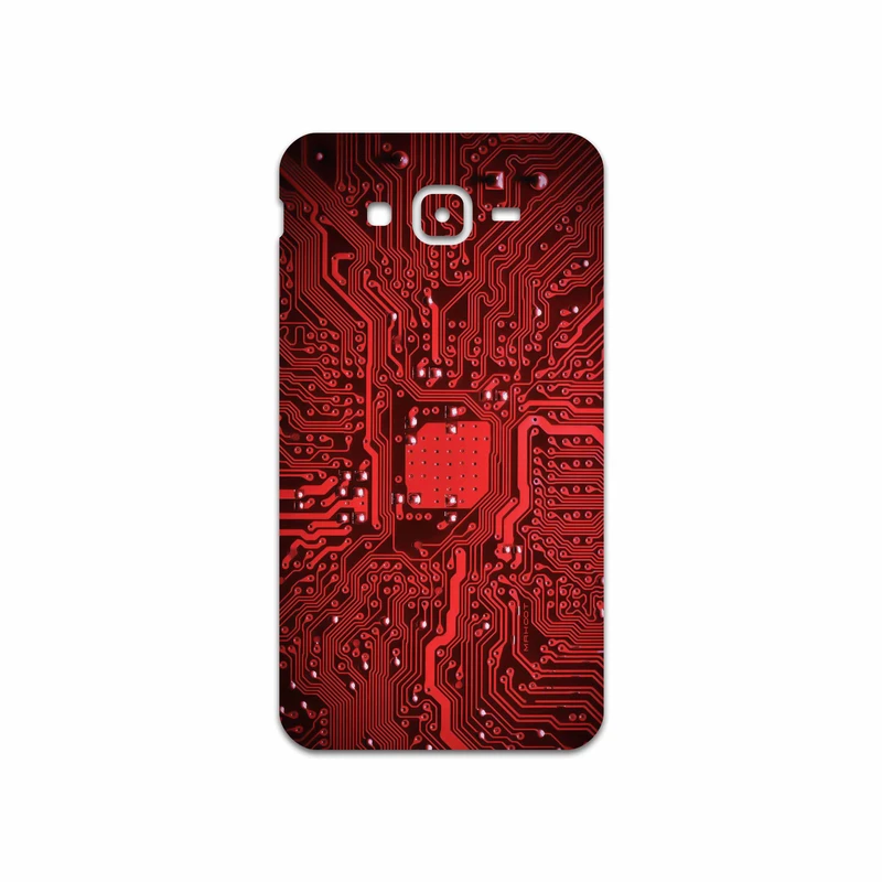 برچسب پوششی ماهوت مدل Red Printed Circuit Board مناسب برای گوشی موبایل سامسونگ Galaxy J7 Core
