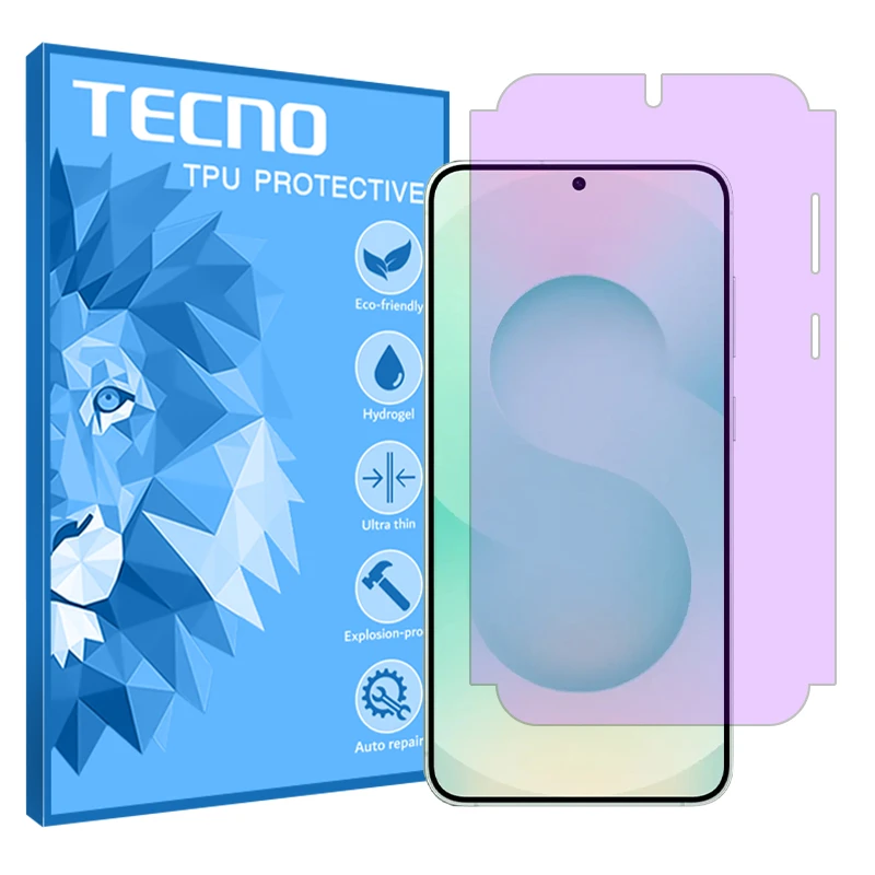 محافظ صفحه نمایش ضداشعه بنفش تکنو مدل Eye Care مناسب برای گوشی موبایل سامسونگ Galaxy S25 Plus