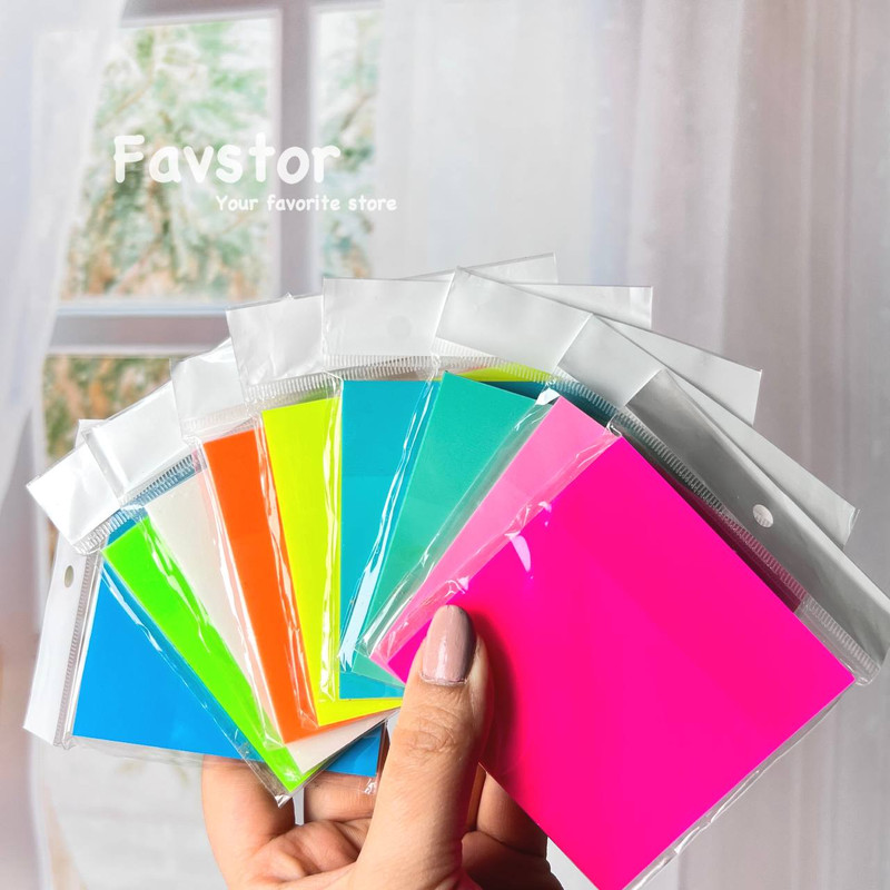 کاغذ یادداشت چسب دار مدل استیک نوت شفاف کد1