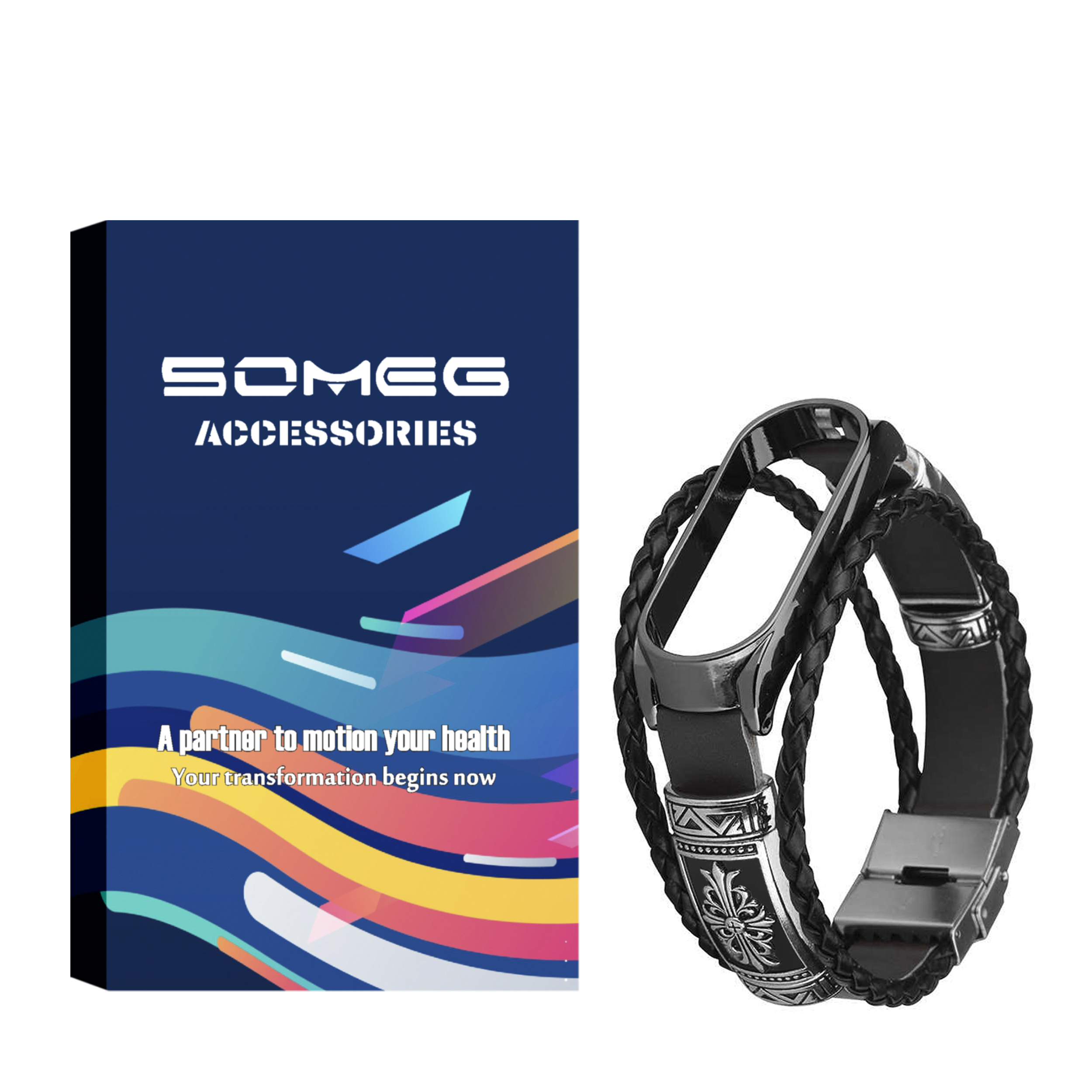 بند سومگ مدل SMG-Lett مناسب برای مچ بند هوشمند شیائومی Mi Band 6 / Band 5