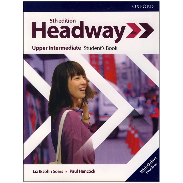 کتاب headway Upper-Intermediate اثر Johan and Soars Liz Soars Paul Hancock انتشارات oxford university press