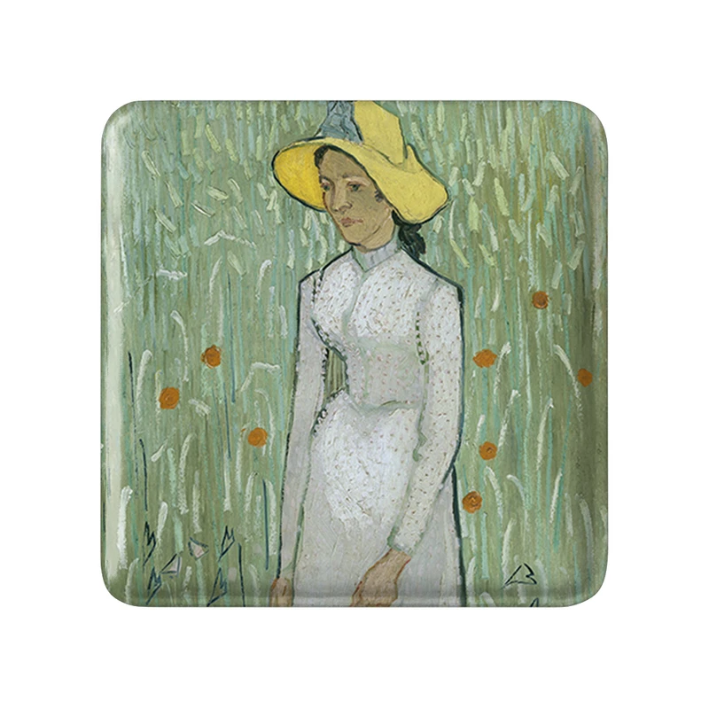 مگنت خندالو طرح ونسان ونگوگ (Van Gogh) مدل مربعی کد 36815
