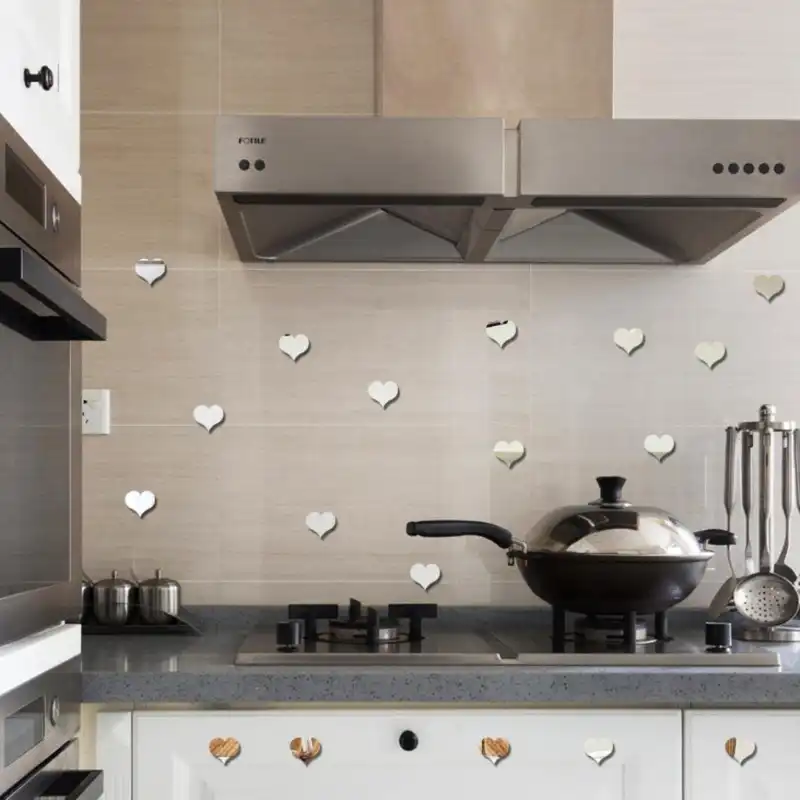 آینه اِلِنسی مدل قلب بسته 5 عددی