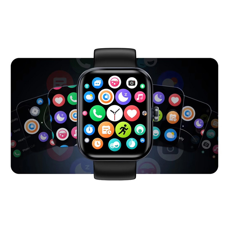 ساعت هوشمند 48 میلی‌متری هایلو مدل Watch 4 با بند سیلیکونی