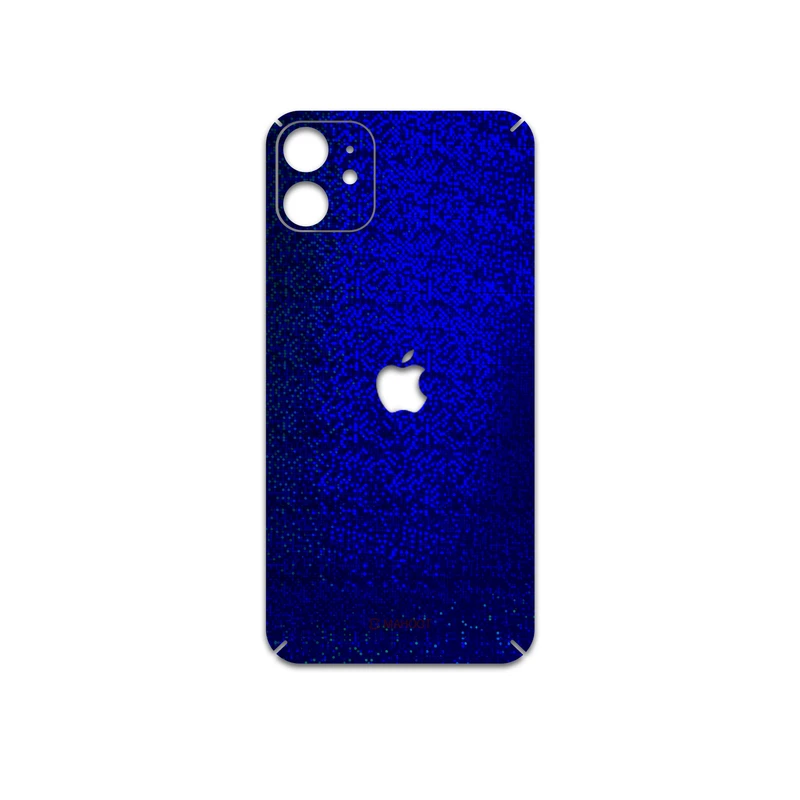 برچسب پوششی ماهوت مدل Blue-Holographic مناسب برای گوشی موبایل اپل iPhone 11