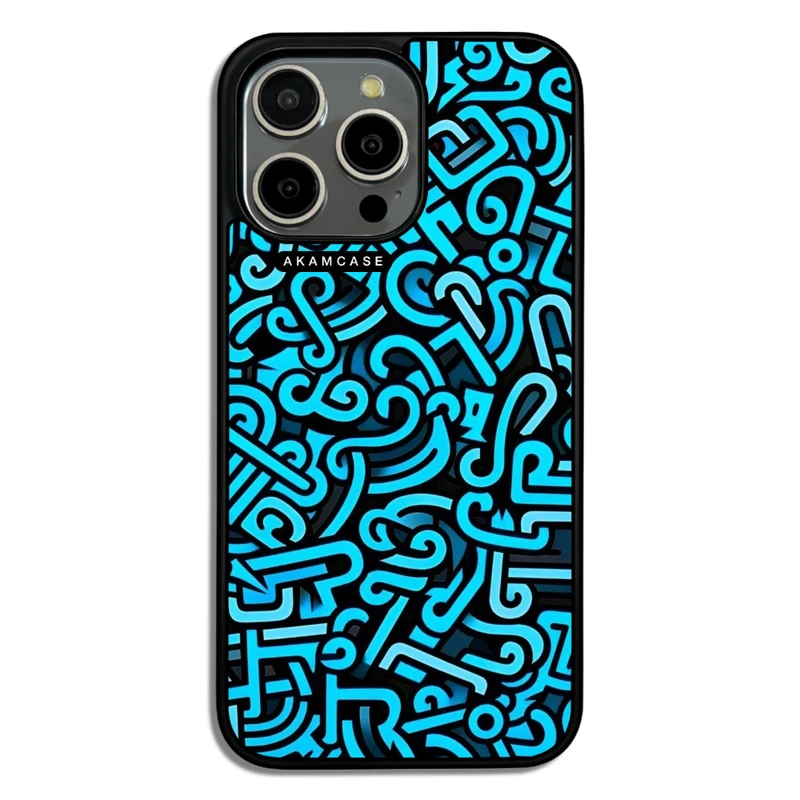 کاور آکام مدل AMC-WA15PROMAX-DOODLE9 مناسب برای گوشی موبایل اپل iPhone 15 Pro Max