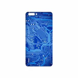 MAHOOT Blue Printed Circuit Board Cover Sticker for Honor 6 Plus