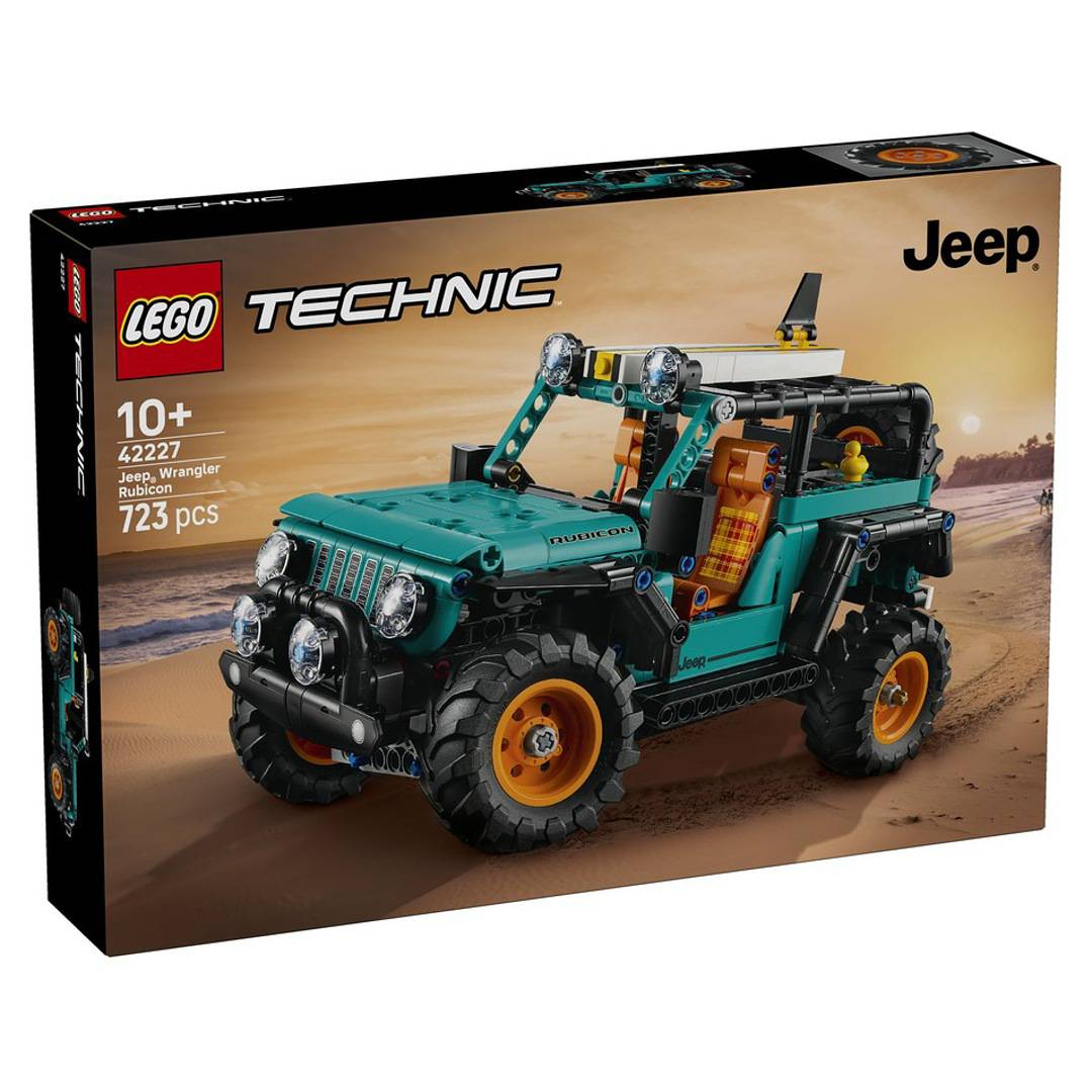 لگو 723 تکه سری تکنیک مدل jeep wrangler rubicon کد 42227