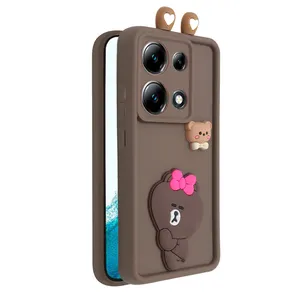 KittyBear Cover For Xiaomi Poco M6 Pro 4G / Redmi Note 13 Pro 4G