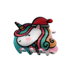 کلیپس مو دخترانه مدل یونیکورن کد KLP867