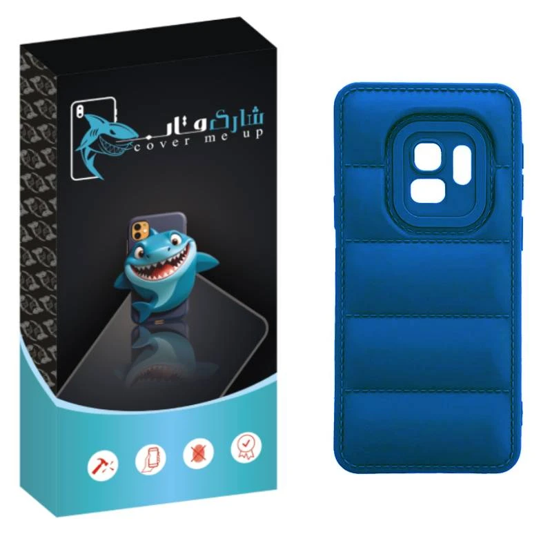 کاور شارک قاب مدل پافری مناسب برای گوشی موبایل سامسونگ Galaxy S9