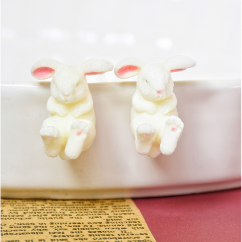 گوشواره دخترانه مدل عروسکی خرگوشی CR5