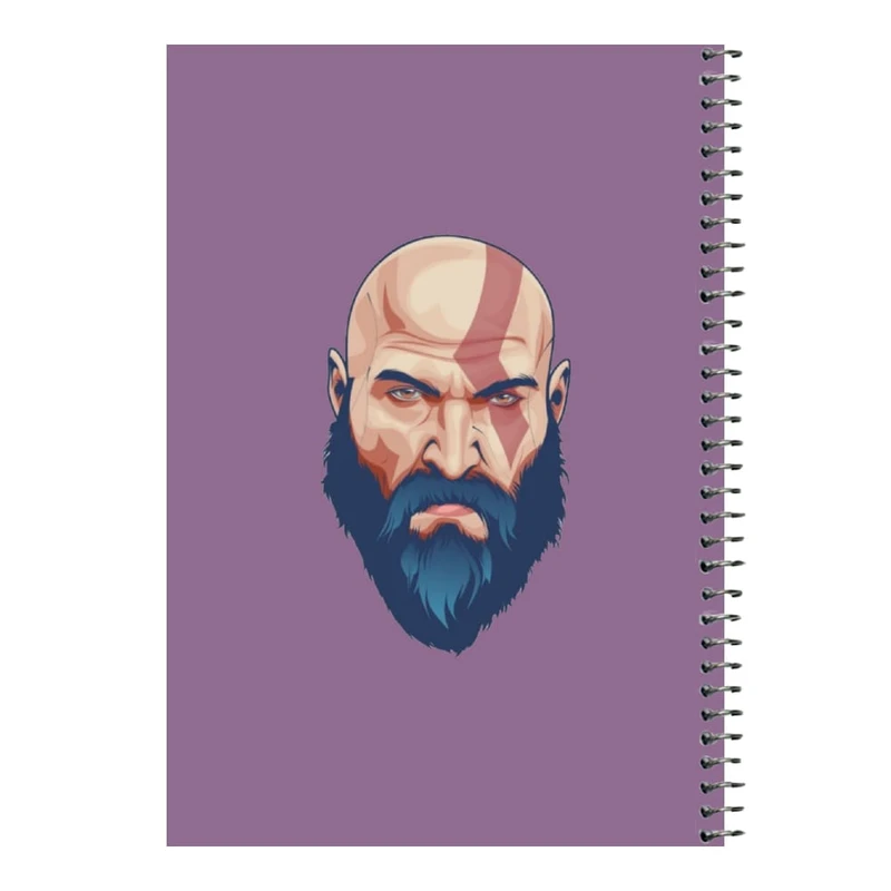 دفتر مشق 80 برگ اس جی مدل کریتوس کد۱     