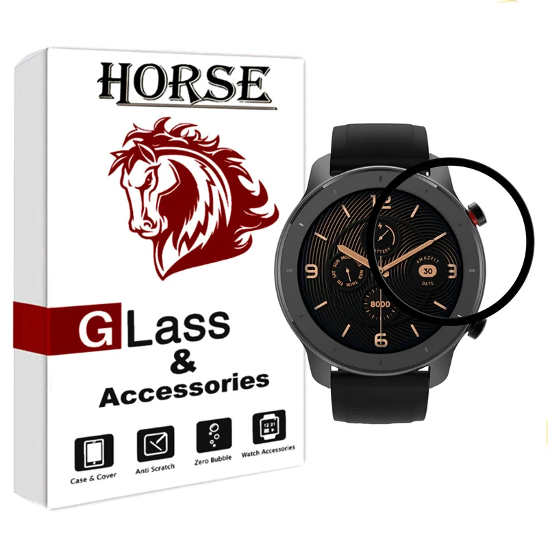  محافظ صفحه نمایش هورس مدل PMMAWH مناسب برای ساعت هوشمند آمازفیت GTR 42 mm