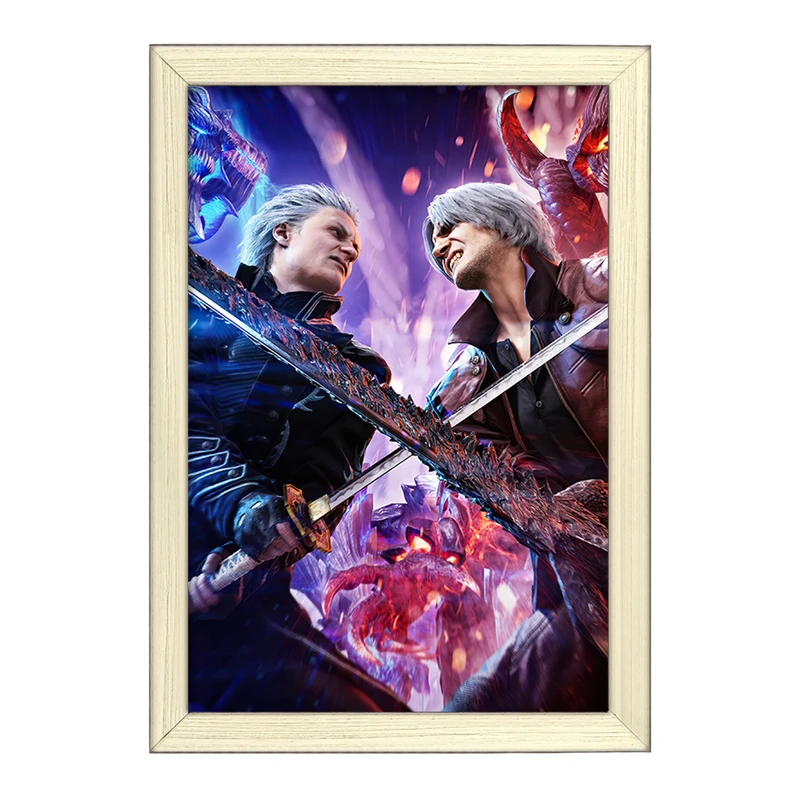 تابلو خندالو طرح بازی دویل می کرای Devil May Cry کد 30214