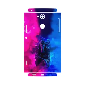 MAHOOT Smoke Rainbow Digital Art 2-FullSkin Cover Sticker for Sony Xperia XA2
