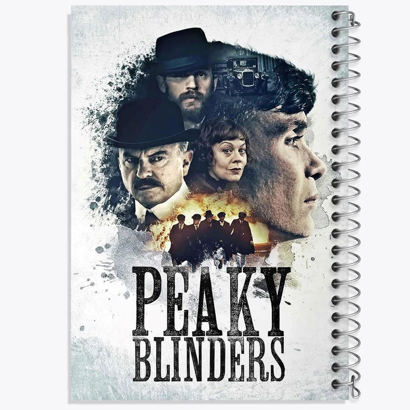 دفتر مشق 100 برگ خندالو طرح سریال پیکی بلایندرز Peaky Blinders کد 3201
