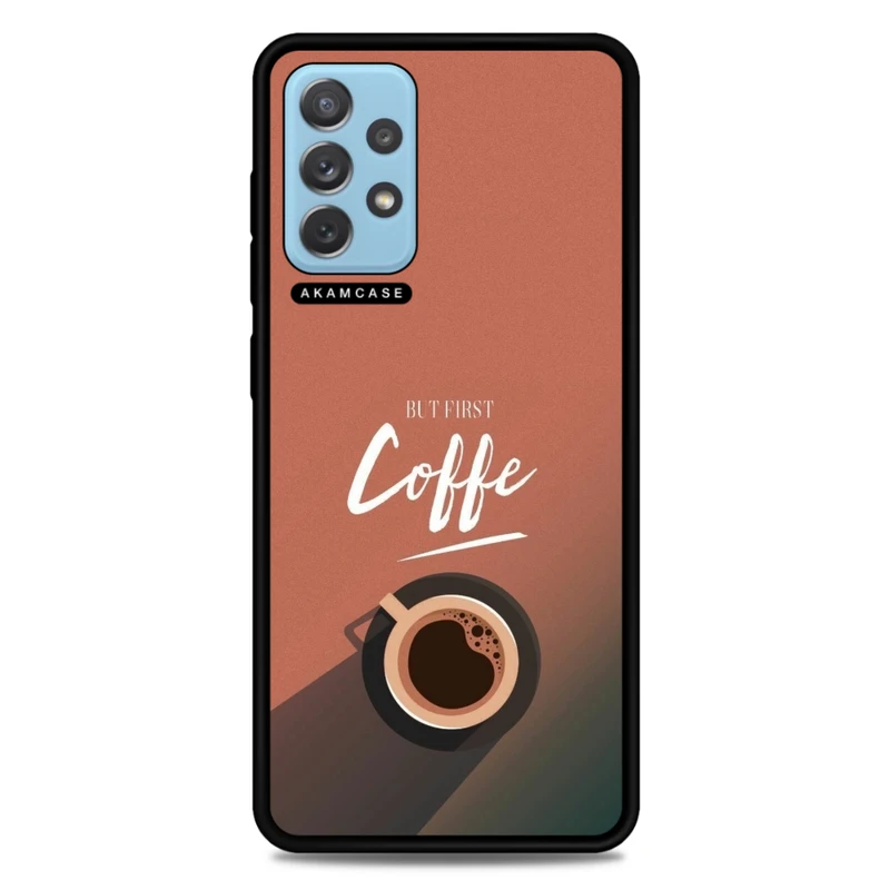 کاور آکام مدل AMC-WSGA72-COFFEE-6 مناسب برای گوشی موبایل سامسونگ Galaxy A72