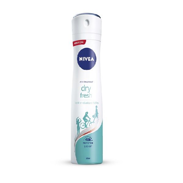 اسپری ضد تعریق زنانه نیوآ مدل dry fresh حجم 200 میلی لیتر اسپری ضد تعریق زنانه نیوآ مدل dry fresh حجم 200 میلی لیتر