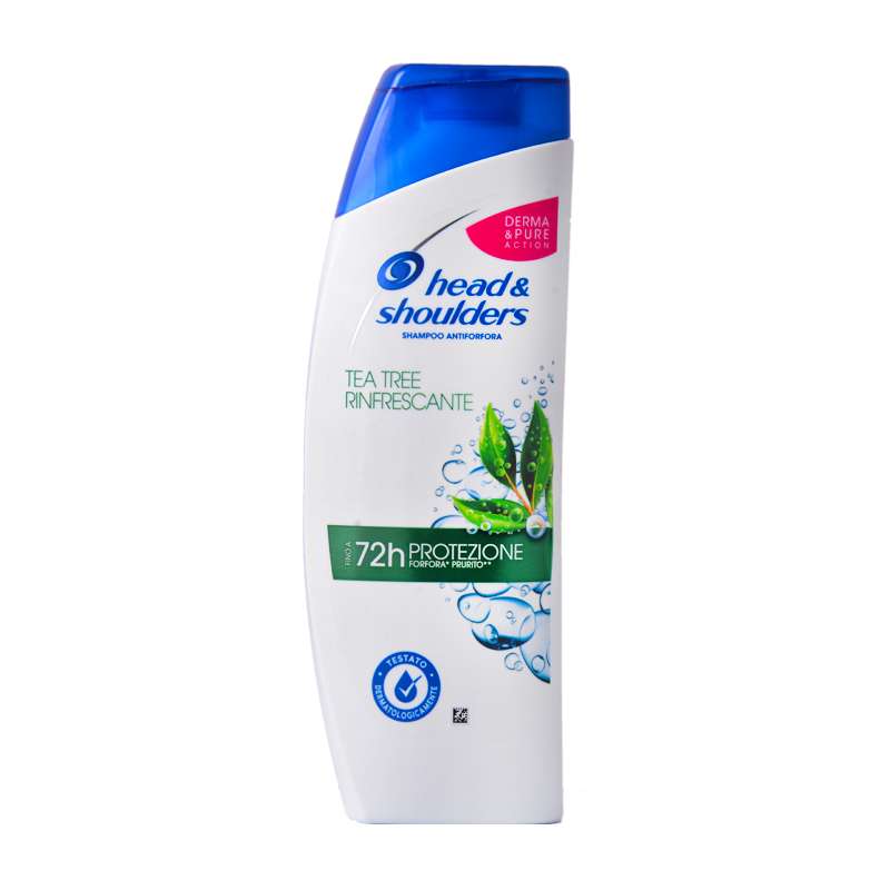شامپو ضد شوره مو هد اند شولدرز مدل Tea Tree Rinfrescante حجم 400 میلی لیتر