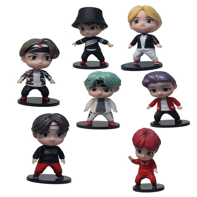 فیگور مدل بی تی اس مجموعه 7 عددی 