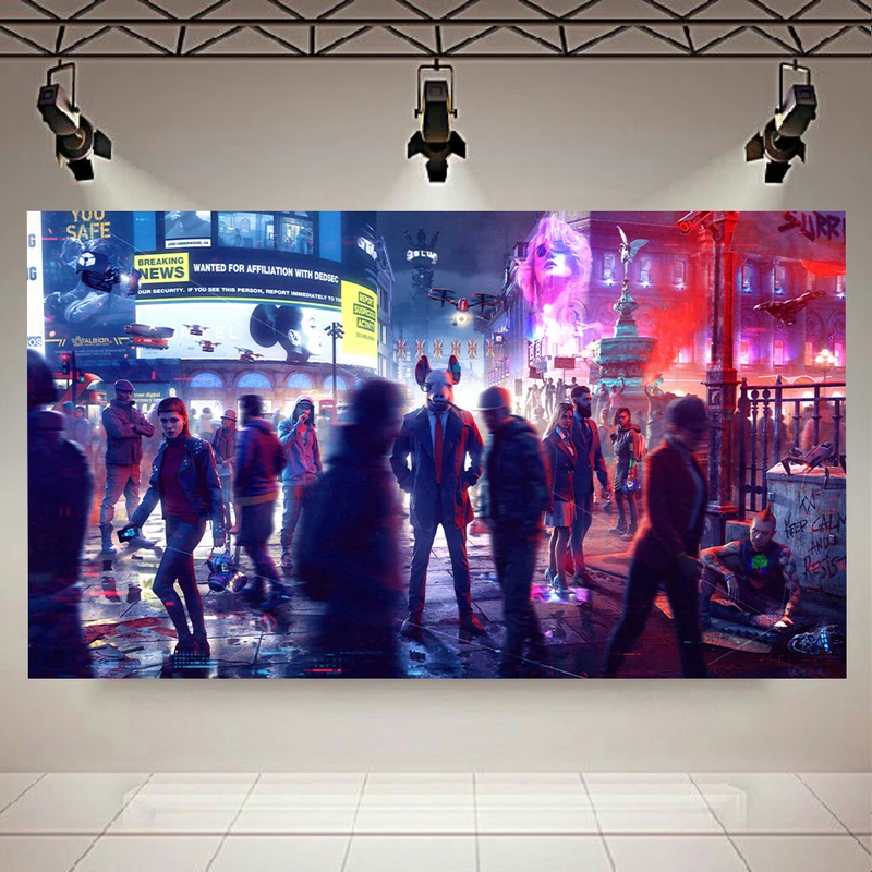 پوستر طرح Game مدل Watch Dogs Legion کد AR10250