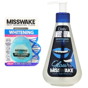 خمیر دندان میسویک مدل Daily Whitening حجم 185 میلی لیتر به همراه نخ دندان میسویک مدل Whitening
