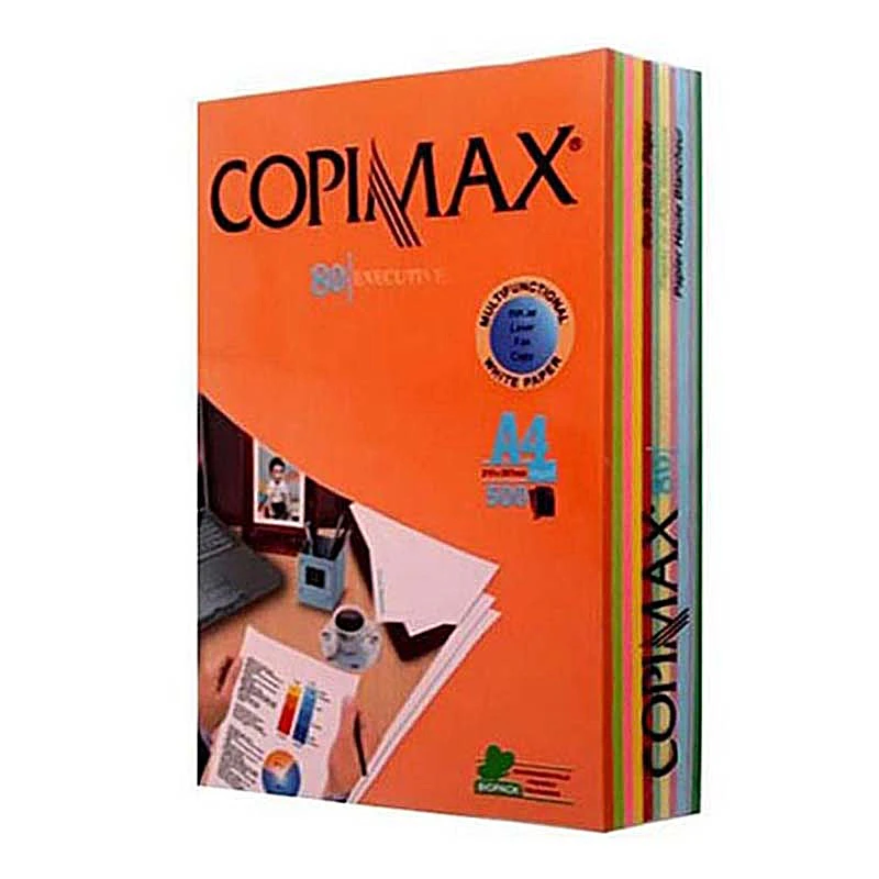 کاغذ رنگی کپی مکس 10 رنگ بسته 500 عددی