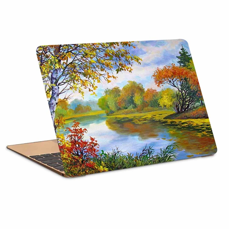 استیکر لپ تاپ مدل نقاشی منظره کد P-120 مناسب برای لپ تاپ 15.6 اینچ