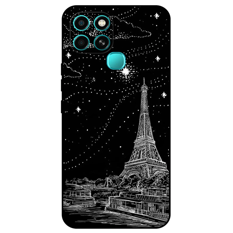 کاور مگافون طرح ایفل مدل 8107 مناسب برای گوشی موبایل اینفینیکس Smart 6