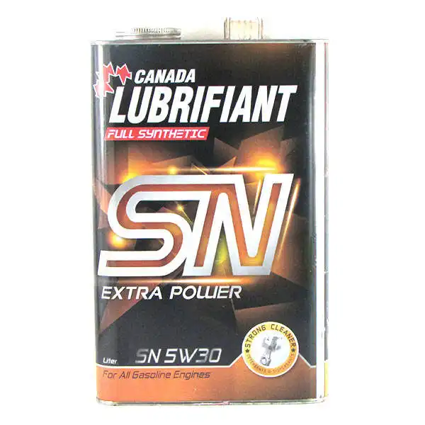 روغن موتور کانادا لوبریفنت مدل 5W30 SN حجم 5 لیتر