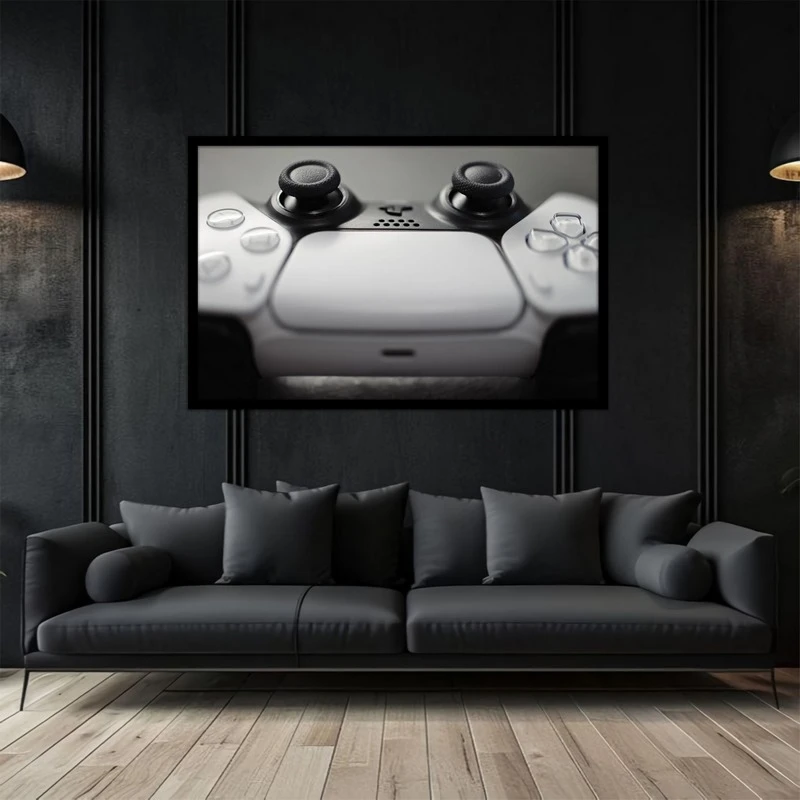 تابلو بکلیت طرح گیمینگ و گیم نت دسته بازی مدل B-bu5176