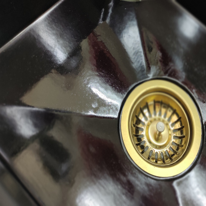 سینک ظرفشویی گرانیت توکار یک لگنه پارادایز مدل ITALY-451-BAKlil