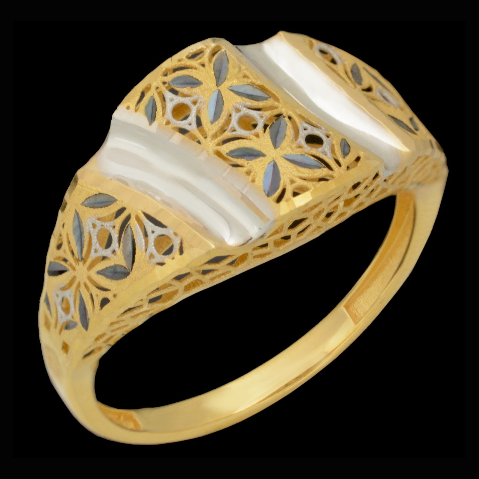 انگشتر طلا 18 عیار زنانه طلای مستجابی کد 670185 -  - 1