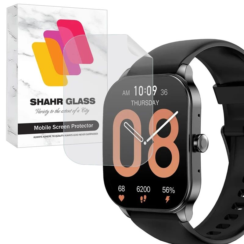 محافظ صفحه نمایش شهر گلس مدل WNOS20 مناسب برای ساعت هوشمند امیزفیت Pop 3S 49mm