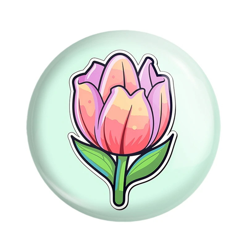 پیکسل خندالو مدل گل و گیاه کد 36647