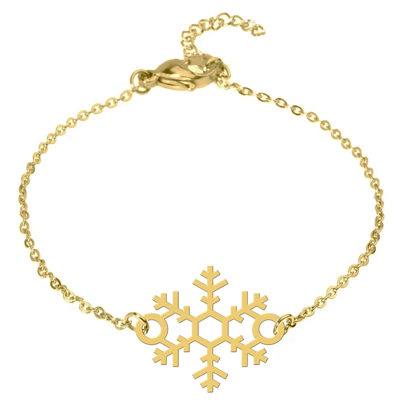 دستبند زنانه هایکا مدل دانه برف کد zd.h3