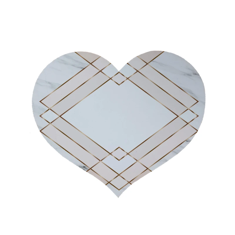 پادری مدل قلب طرح لوزی کد 8597 سایز 90 × 90 سانتی متر