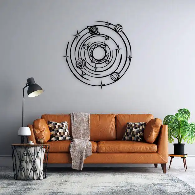 استیکر دیواری طرح کهکشان کد 04