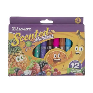  Luxor Scented Marker 3065 12 Color Marker